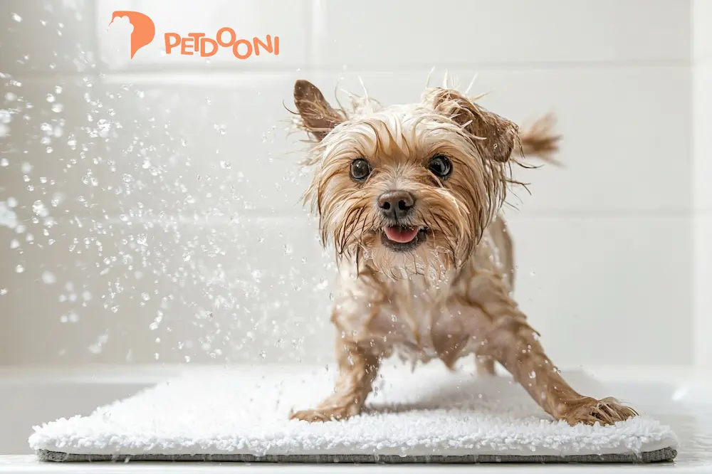 حمام کردن سگ | مزایا، خطرات و نکات مهم برای سلامت پوست و مو سگ در پت شاپ آنلاین پتدونی 1404